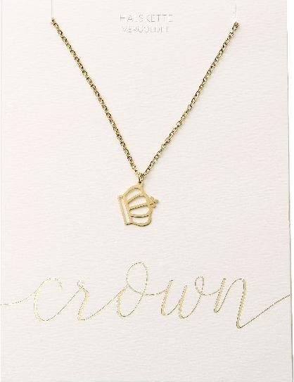 Immagine prodotto Crystals Collana - placcata oro - corona.6052kr