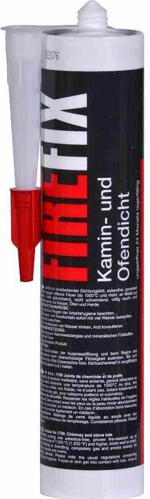 FireFix 1790 Kamin- und Ofendicht (Kartusche) 310 ml, hitzebeständig bis 1.000 °C
