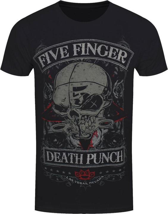 Actual product image Five Finger Death Punch Unisex Adult Wicked T-Shirt (S)