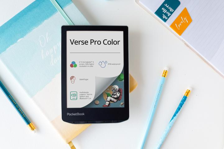 Produktbild PocketBook Verse Pro Color (6", 16 GB, Stormy Sea)