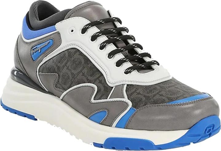 Salvatore Ferragamo Leather Logo Sneakers (45)