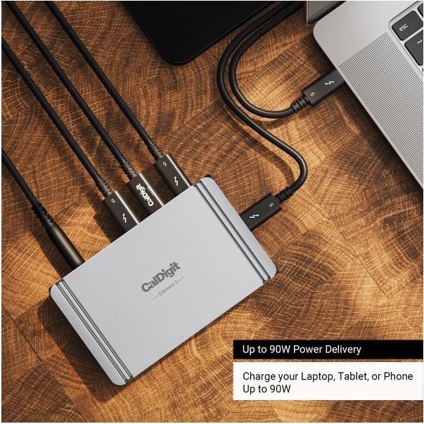 Actual product image CalDigit Element 5 Hub (Thunderbolt, 8 Ports)