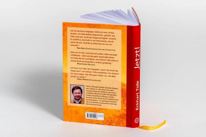 Actual product image Jetzt! Die Kraft der Gegenwart (German, Eckhart Tolle, Paro Christine Bolam, Marianne S. Nentwig, 2024)