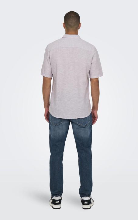 Image du produit Only & Sons Onscaiden Life Ss Solid Linen Shirt Noos (XS)