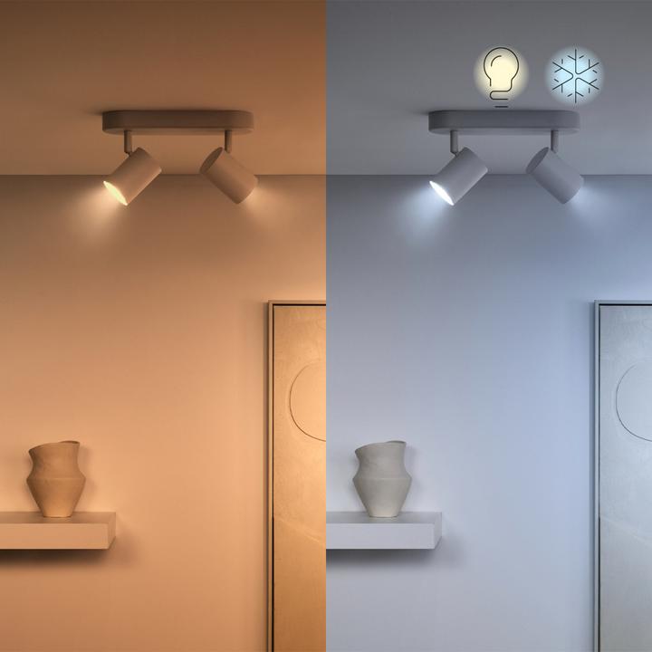 Image du produit WiZ Spot (GU10, 4.70 W, 345 lm, 1 x, F)