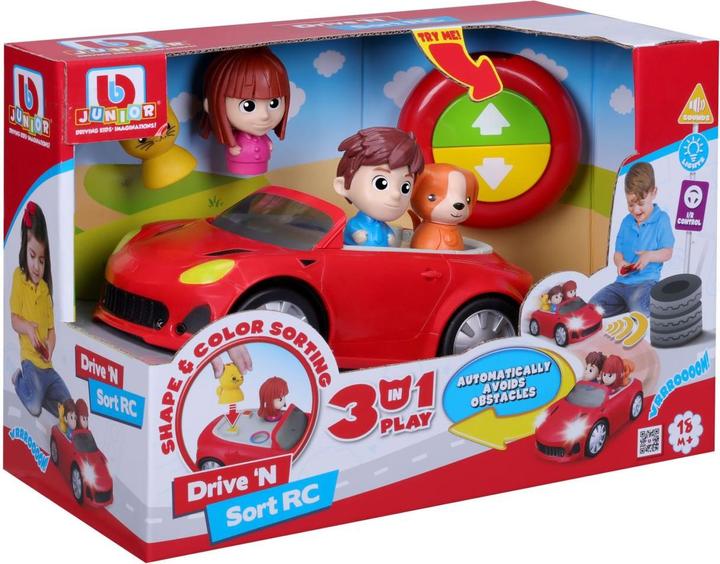 Immagine prodotto BB Junior Drive'N Sort RC con luci e suoni