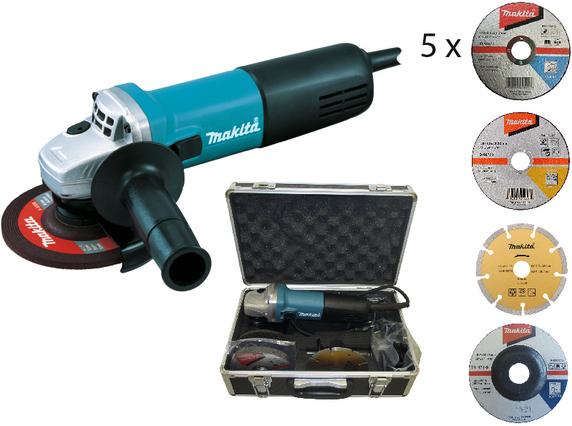 Actual product image Makita 9558HNRGK4 (125 mm)