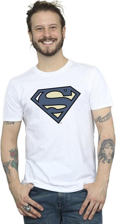 Immagine prodotto Superman Indigo Blue Logo Maglietta Uomo (3XL)