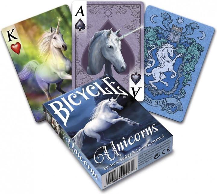 Image du produit Bicycle Cards Anne Stokes Unicorns (Anglais)