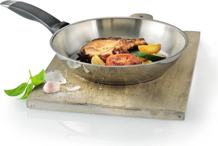 Actual product image Kuhn Rikon Silver Star (24 cm, Frying pan, Stainless steel)