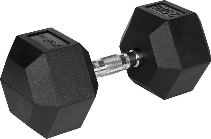 Image du produit Rebel Haltère caoutchouté en fonte HEX 25 kg ACTIVE