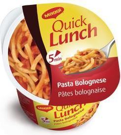 Immagine prodotto Maggi Quick Lunch Pasta Bolognese (60 g)