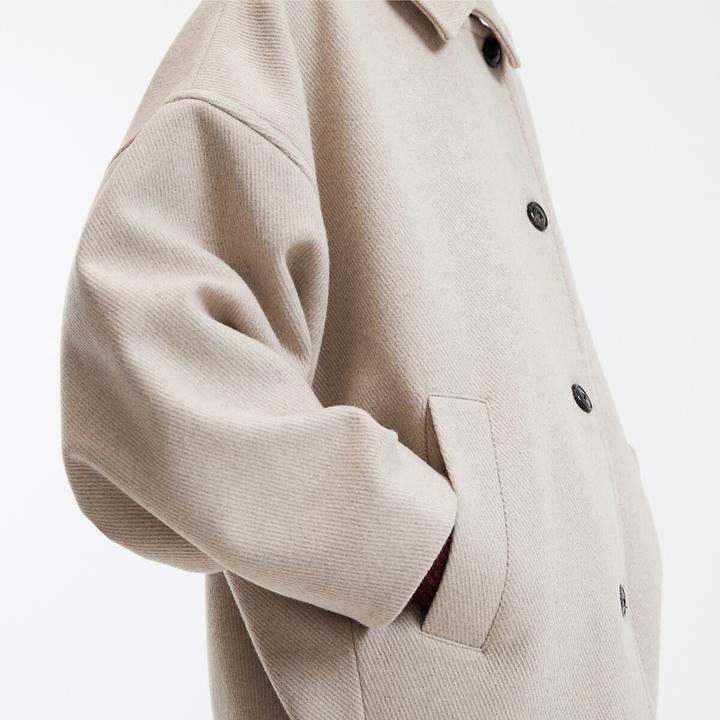 Actual product image La Redoute Collections Kurzmantel mit Knopfverschluss (XL)