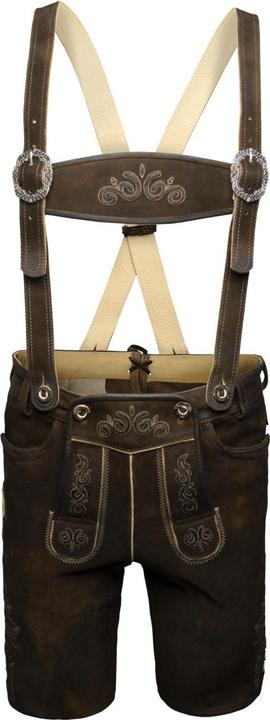 Immagine prodotto Maddox Pantaloni in pelle Rafael Antique Nut, corti, marroni (46)