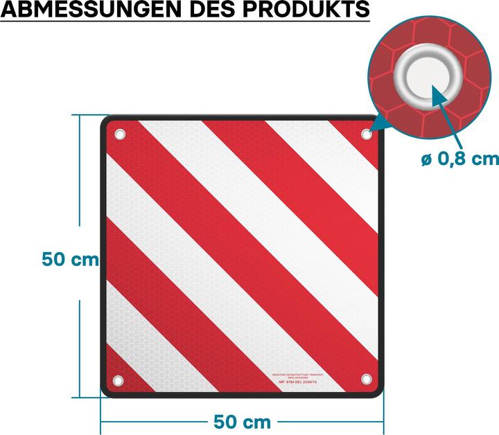 Energie-Label Wiltec Warntafel