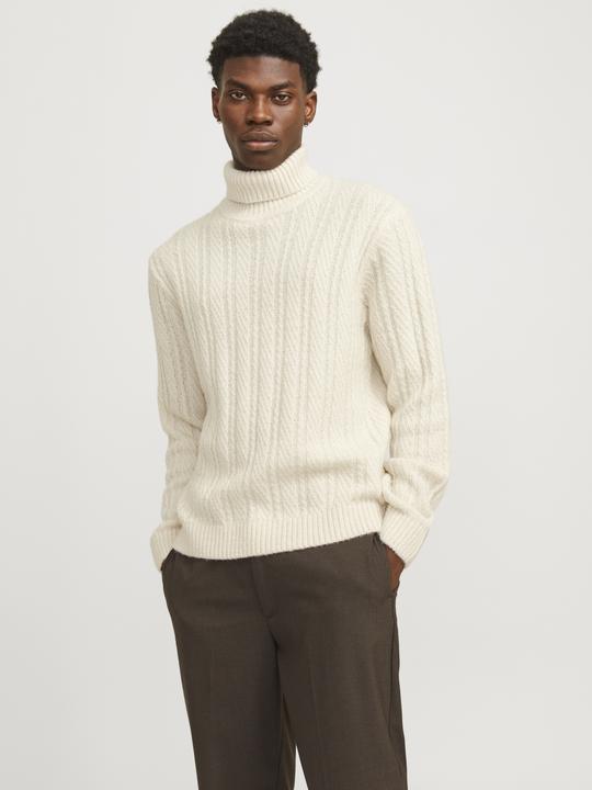 Actual product image Jack & Jones Jprblatrent Knit Cable Roll Neck Bf Ln (XXL)