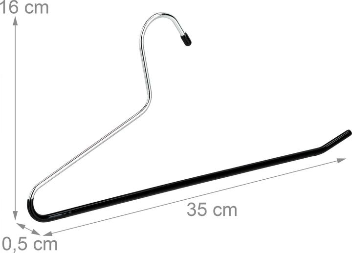 Immagine prodotto Relaxdays Gancio per pantaloni antiscivolo (20 x)