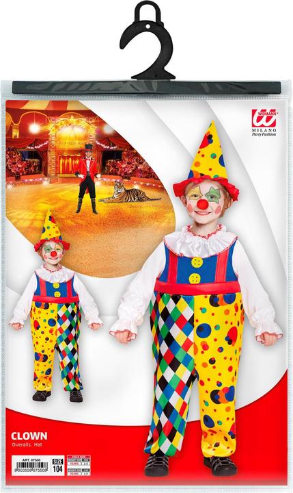 Produktbild Widmann Kinderkostüm Clown (104)