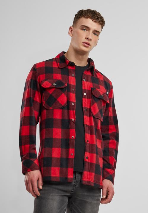 Produktbild Brandit Jeff Fleece Shirt Long Sleeve - 69153 (XXL)