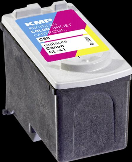 Produktbild KMP C58 Tintenpatrone color kompatibel mit Canon CL-41 (M, C, Y)