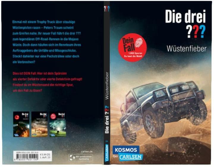 Produktbild Die drei DREI FRAGEZEICHEN - Dein Fall Wüstenfieber