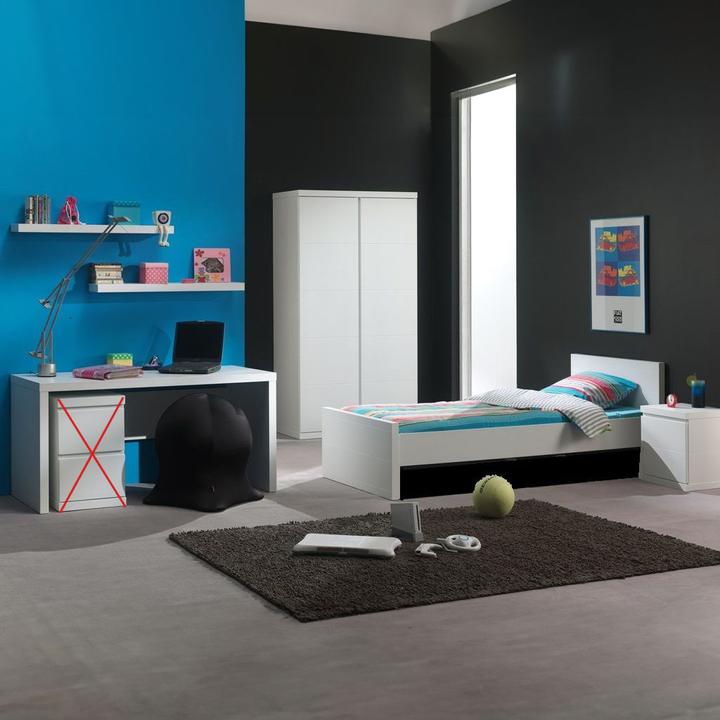 Produktbild Vipack Kinderzimmer Lara 5-teilig Set (Kinderkleiderschrank)