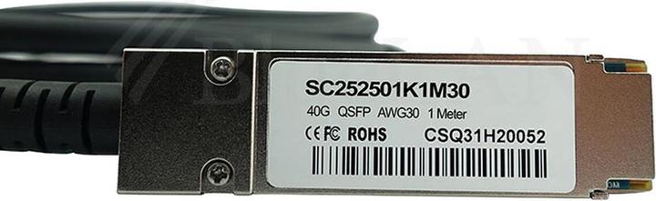 Immagine prodotto CBO Alcatel-Lucent OS6860-CBL-100 DAC QSFP BlueLAN compatibile SC252501K1M30