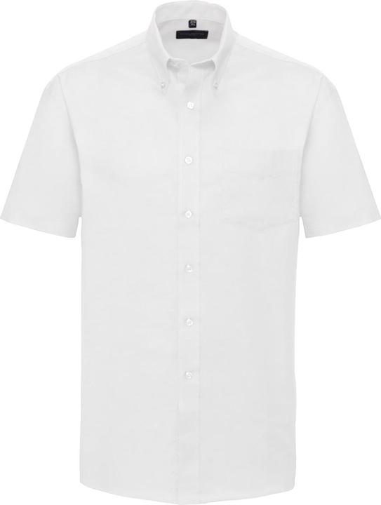 Russell Collection Oxford Hemd Kurzarm pflegeleicht