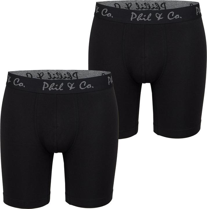 Produktbild Phil & Co. Berlin Retro Boxer Long (XXL, 2er Pack)