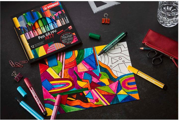 Image du produit STABILO Pen 68 Max Siena (Sienne, 1 x)