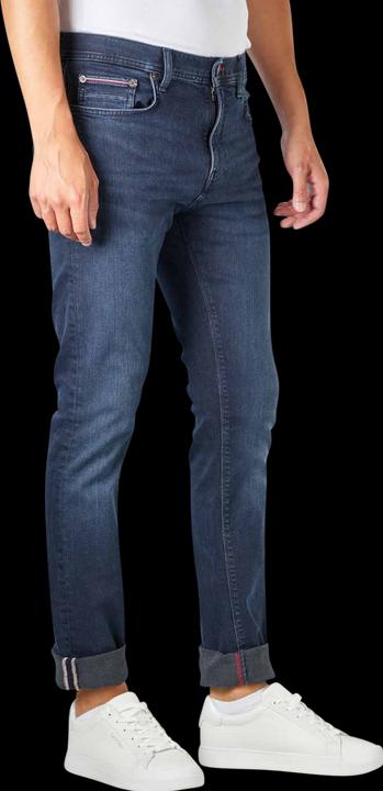 Actual product image Tommy Hilfiger Bleecker Jeans Slim Fit Iowa Blue Black (W34/L34)