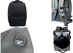 Produktbild Bestlife Notebook-Rucksack Neoton, schwarz für 39,62 cm (15.6"), wasserabweisend, diebstahlhemmend