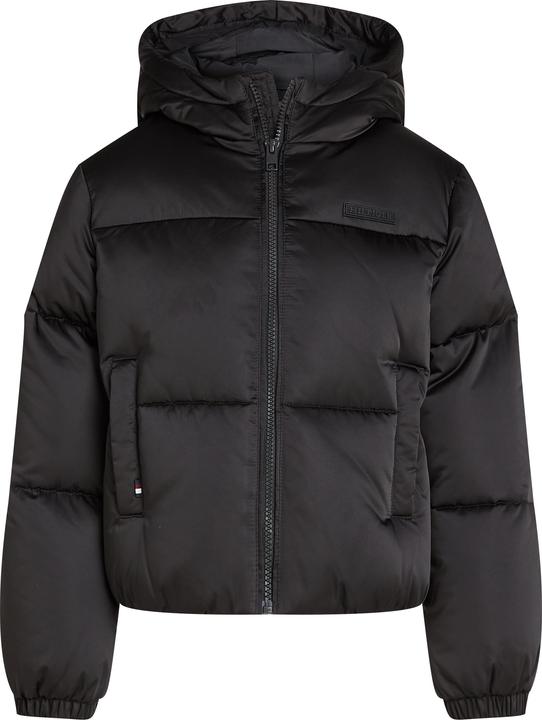 Immagine prodotto Tommy Hilfiger Kids New York Satijnen Puffer Jas - Zwart - Girls - 8 jaar (8)
