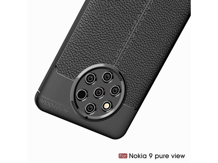Image du produit Screenguard Housse Nokia 9 PureView Leather Design TPU Cover (Nokia 9 PureView)