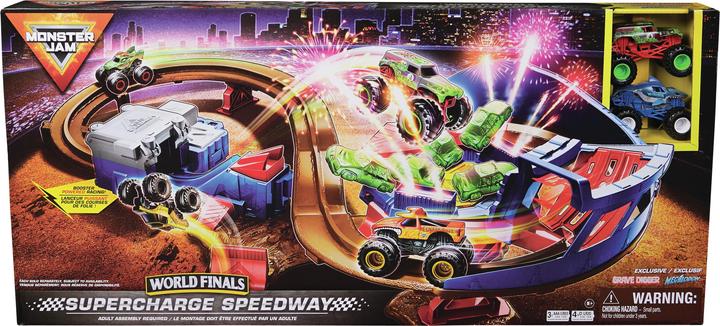 Produktbild Monster Jam Supercharge Speedway Set