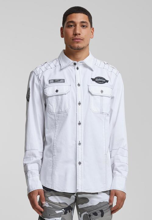 Produktbild Brandit Luis Vintage Langarm-Shirt Grösse 3XL Farbe Weiss (3XL)