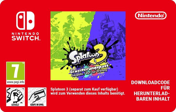Produktbild Nintendo Splatoon 3 Expansion Pass Digital Code (Switch)