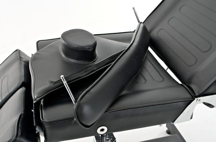 Image du produit Swisshandel24 Fauteuil d'esthétique hydraulique Split, noir