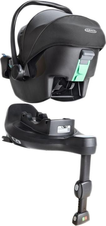 Produktbild Graco SnugLite i-Size Babyschale inkl. SnugTurn Base (Babyschale, ECE R129/i-Size Norm)