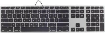 Produktbild Matias FK318LB USB-Tastatur US-Englisch, QWERTY, Mac Spacegrau Beleuchtet, USB-Anschluss (US, Kabelgebunden)