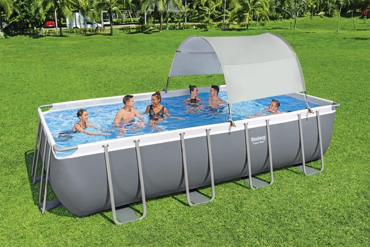 Actual product image Bestway Above Ground Pool Canopy Sunshade 2.11-3.44 m