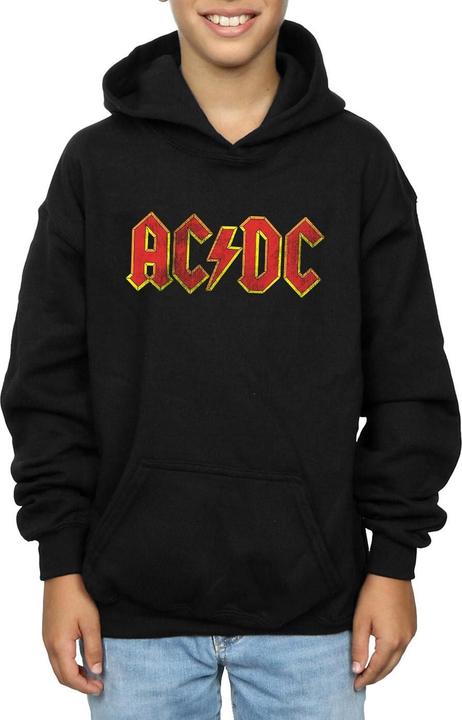 AC/DC Jungen Distressed Logo Hoodie