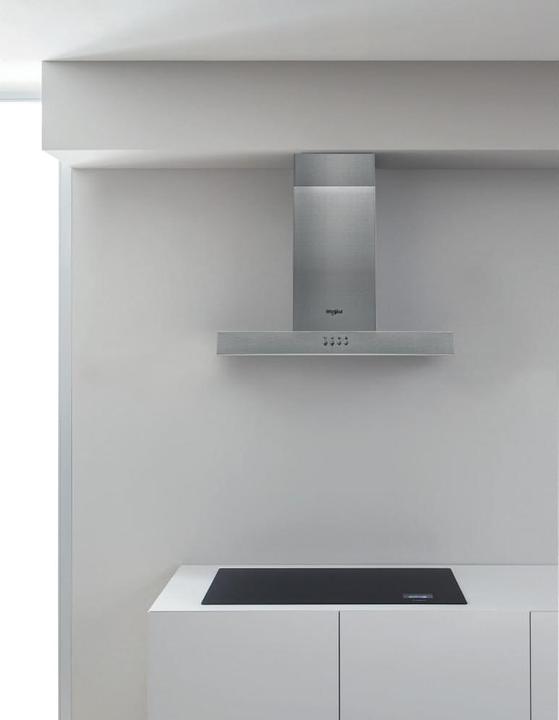 Produktbild Whirlpool AKR 558/3 IX Dunstabzugshaube Wandmontiert Edelstahl ³/h D (Wandhaube)
