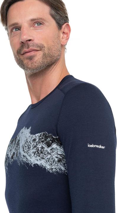 Actual product image Icebreaker 200 Oasis L/S Crewe Remarkables (S)