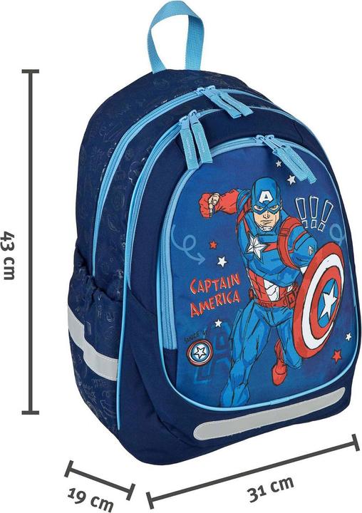 Produktbild Undercover Ergonomischer Schulrucksack Captain America