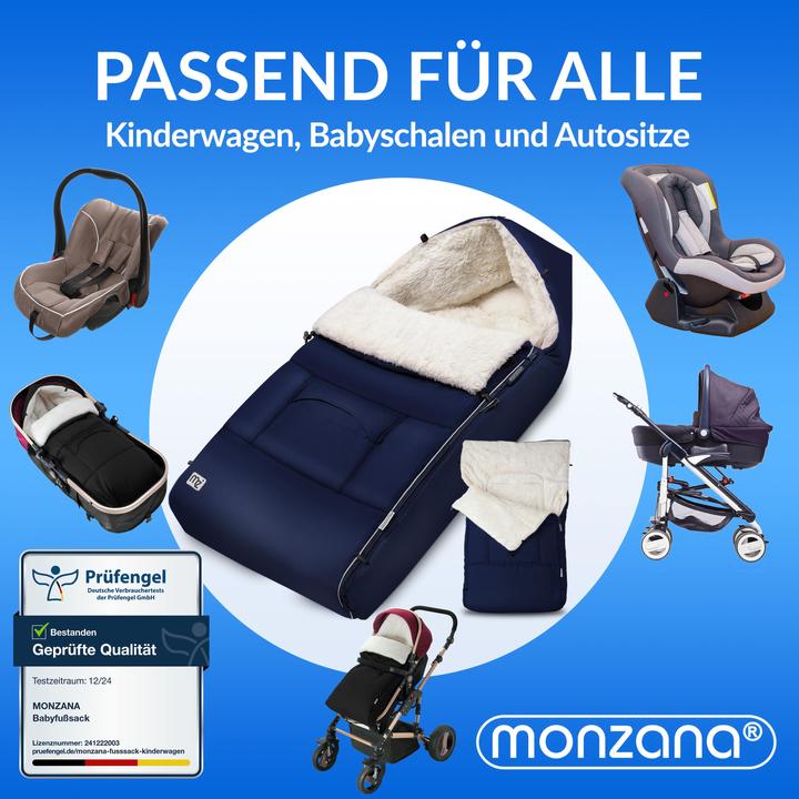 Produktbild Monzana Babyfusssack