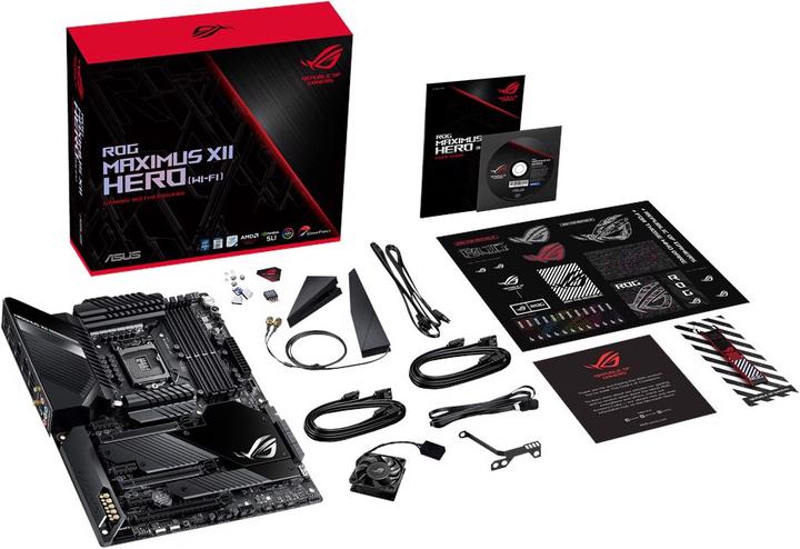 Image du produit ASUS ROG Maximus XII Hero (WiFi) (LGA 1200, Intel Z490, ATX)