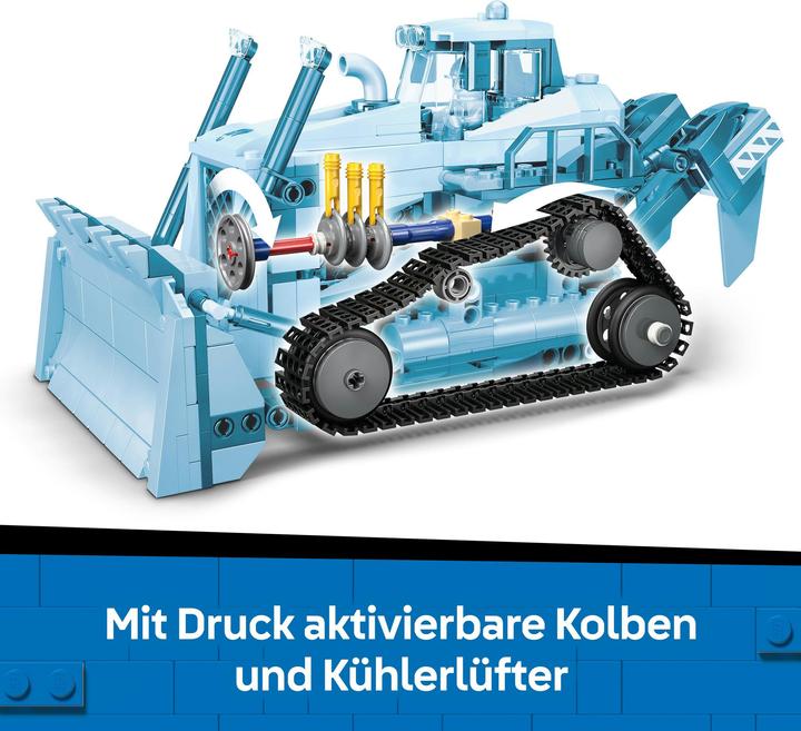 Actual product image LEGO Gelber Bulldozer mit Frontlader (60466, LEGO City)