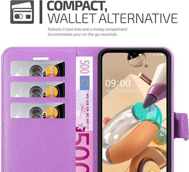 Produktbild Cadorabo Book mit Standfunktion Cover (LG K41s)
