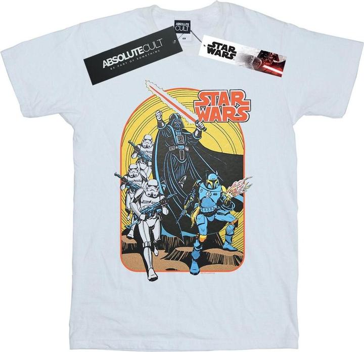 Produktbild Star Wars Vintage Comic Scene TShirt (XL)